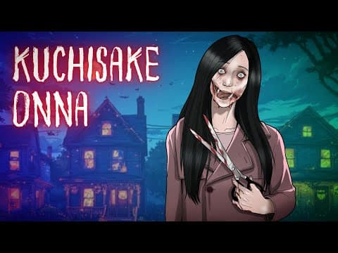KUCHISAKE ONNA HALLOWEEN Animated Horror Story | Japanese Urban Legend thumbnail
