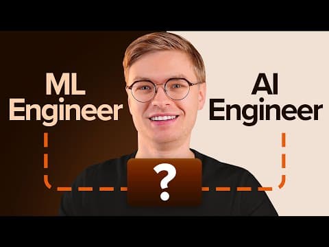 Don't Waste 2026 on the Wrong Career (ML vs AI Engineer) thumbnail