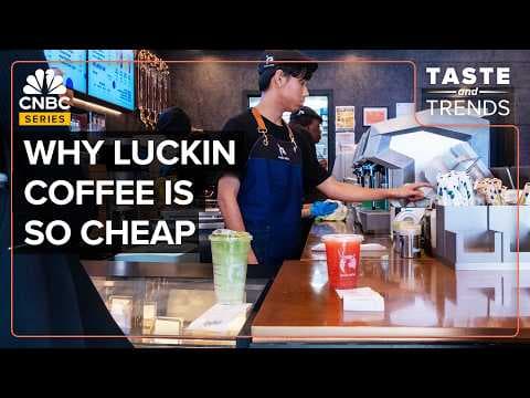 How Chinese Luckin Is Taking On Starbucks In the U.S. thumbnail
