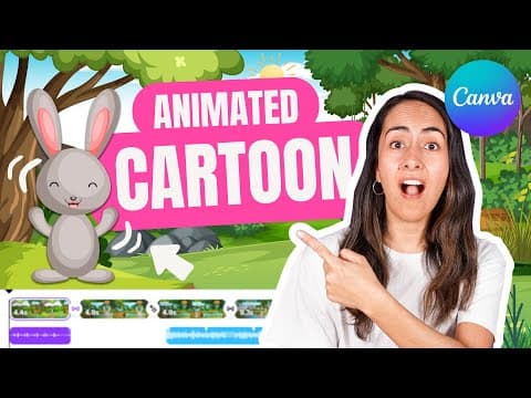 How to Create Animated Cartoons Using Canva Pro thumbnail