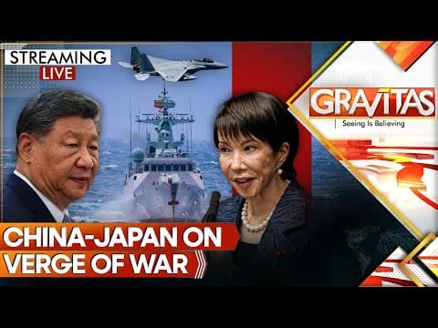 China-Japan Push Region to Brink of All-Out War| Gravitas LIVE thumbnail