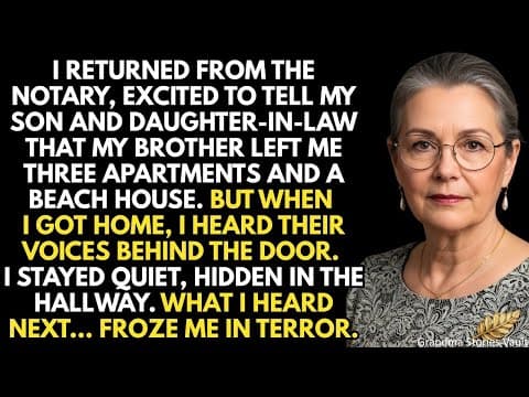 I Returned From The Notary To Tell My Son And DiL That My Brother Left Me Three Apartments And… thumbnail