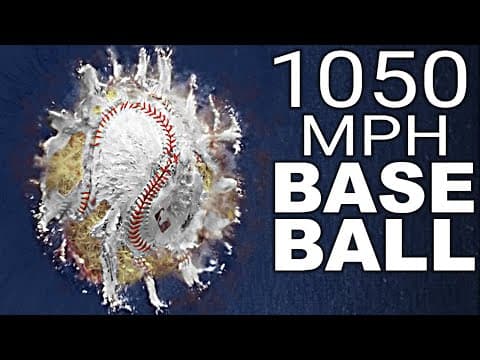 World's Fastest Pitch - Supersonic Baseball Cannon - Smarter Every Day 242 thumbnail