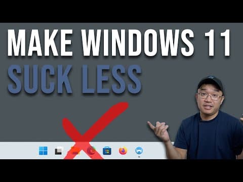 How to Make Windows 11 Feel Like Windows 10 Again thumbnail