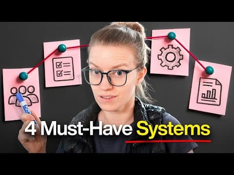 These 4 Systems Are the Secret to A Business That Runs Without You thumbnail