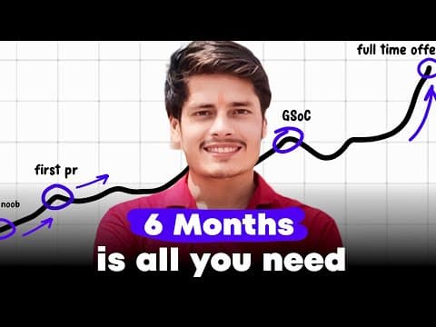 How I got 6+ internships and 3+ full time offers through Open Source (Module-1) thumbnail