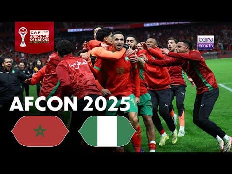 Nigeria vs Morocco | HIGHLIGHTS AFCON 2025 | 01/14/2026 | beIN SPORTS USA thumbnail