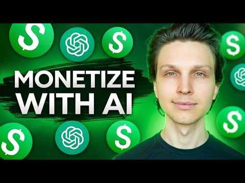 How to monetize an AI YouTube channel fast thumbnail