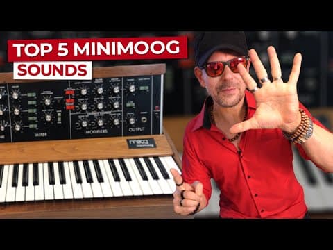 Top 5 Greatest Minimoog Sounds thumbnail
