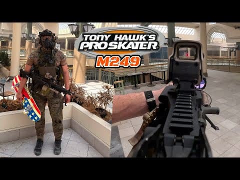 M249 Shopping Mall GBBR Airsoft thumbnail