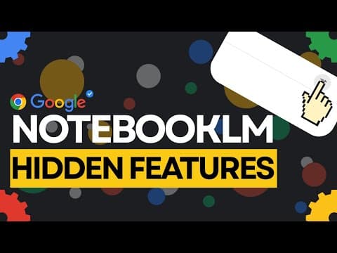 NotebookLM Has 5 Cool Features You’re Probably Not Using! thumbnail
