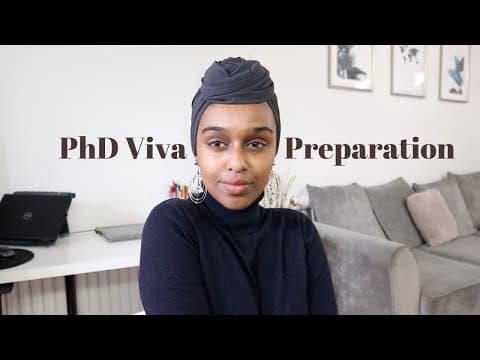 How to Prepare for Your PhD Viva in 10 Days thumbnail