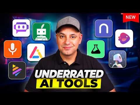 What are 9 underrated AI tools you should try today thumbnail