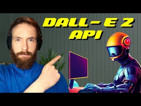 How to Use the DALL-E 2 API for AI Art Generation thumbnail
