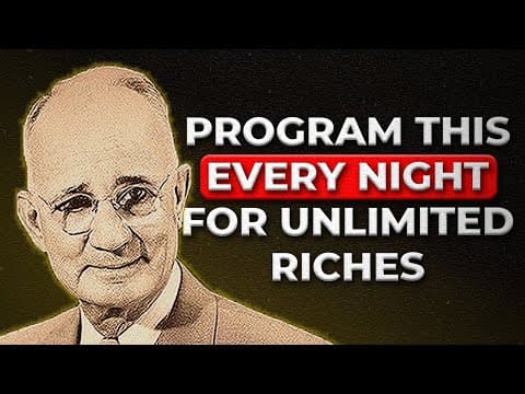 Say THIS Every Night Before You Sleep | Napoleon Hill thumbnail