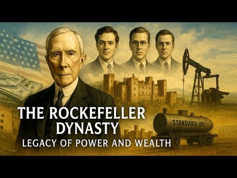 The Rockefeller Dynasty: Power, Scandals, and Secrets Behind America’s First Billionaire Family thumbnail