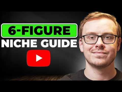 How Do You Find the Perfect 6-Figure YouTube Niche? (Full Course) thumbnail
