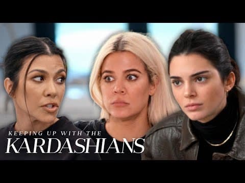 Khloé Kardashian Gets Dragged Into Kourtney & Kendall Jenner's Fight Over Friends | KUWTK | E! thumbnail