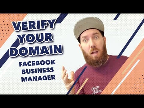 Verify your Shopify Domain in Facebook Business Manager thumbnail