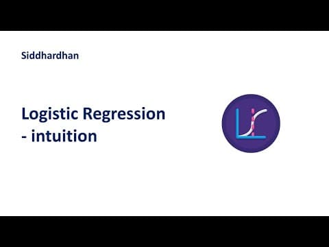 7.2.1. Logistic Regression - Intuition | Machine Learning Course thumbnail