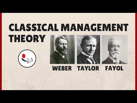 Classical Management Theory thumbnail