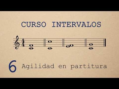 Curso Intervalos Musicales | Clase 6 | Nombra los intervalos rápido en partitura (agilidad visual) thumbnail