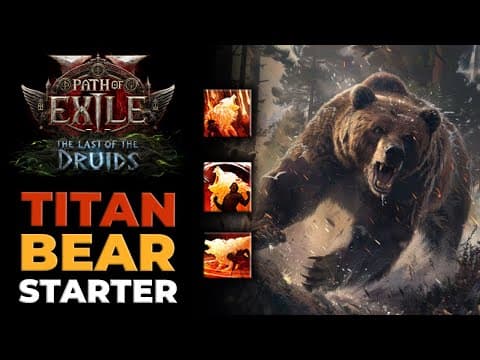 Titan BEAR Slams Will Be CRAZY In 0.4! | League Starter Path Of Exile 2 thumbnail