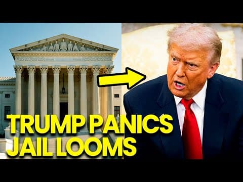 Trump FACES JAIL Supreme Court Trapped His Financial RECORDS thumbnail