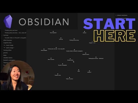 How to Use Obsidian for Effective Note Taking thumbnail