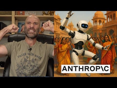 Anthropic AI Opening Office in India -- Trumps H1B Fees Forcing Indians to Stay Home thumbnail