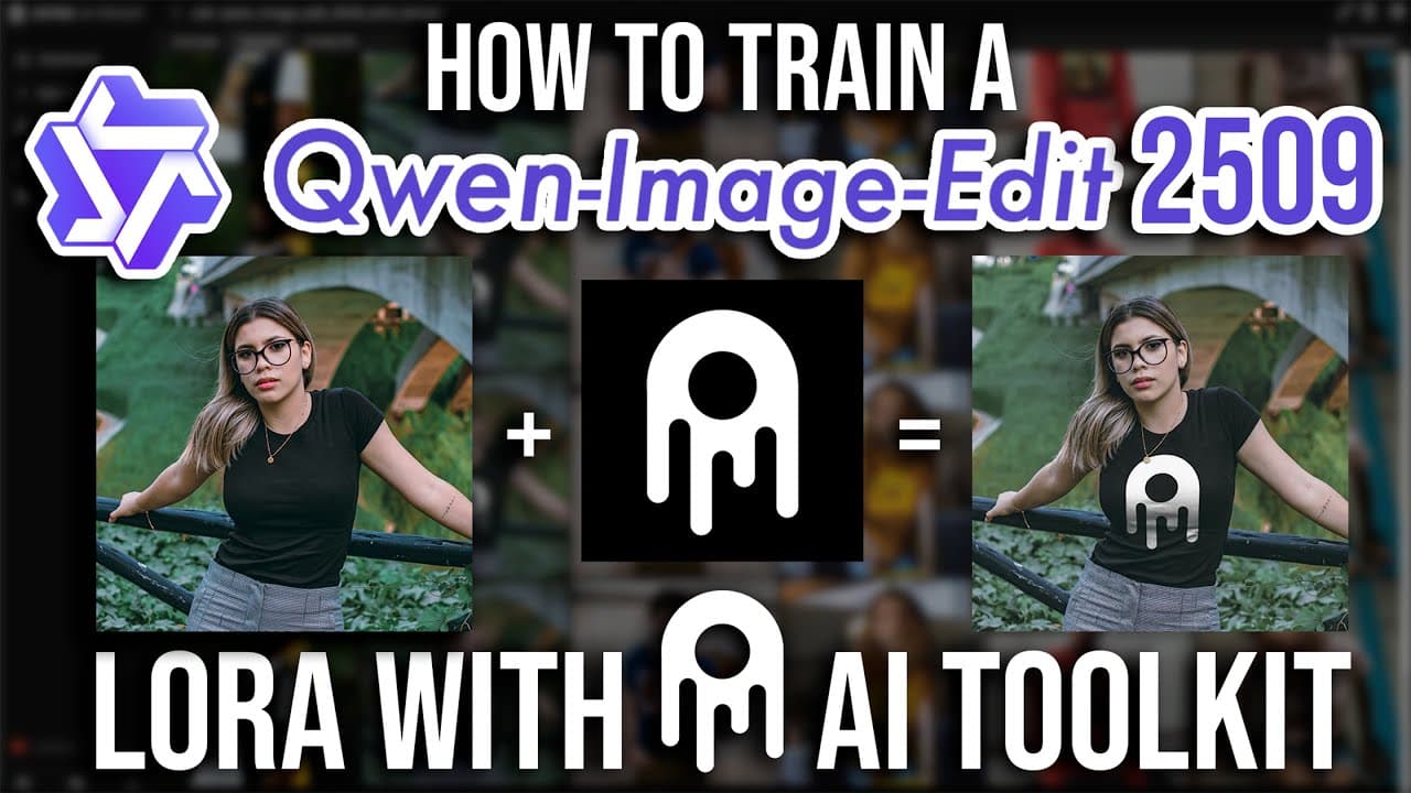 Train a Qwen Image Edit 2509 LoRA with AI Toolkit - Under 10GB VRAM | Glasp