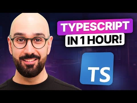 TypeScript Tutorial for Beginners thumbnail