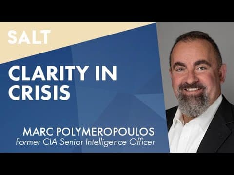 Marc Polymeropoulos: Clarity in Crisis: Leadership Lessons from the CIA | SALT Talks #222 thumbnail