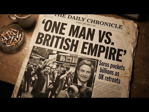 How George Soros Defeated The British Empire In 24 Hours thumbnail