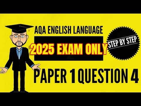 AQA English Language Paper 1 Question 4: Walking Talking Mock  (2025 Only) thumbnail