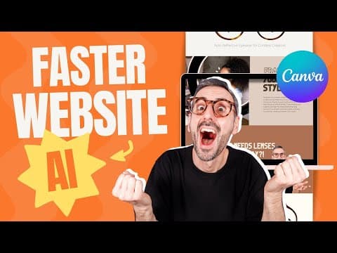 10 Canva AI Tips to Create Websites Faster thumbnail
