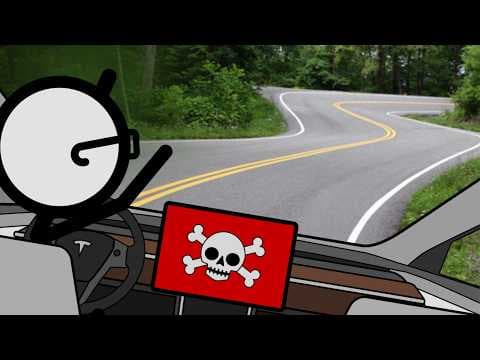 Testing Tesla on the Deadliest Road in America 🐉 thumbnail