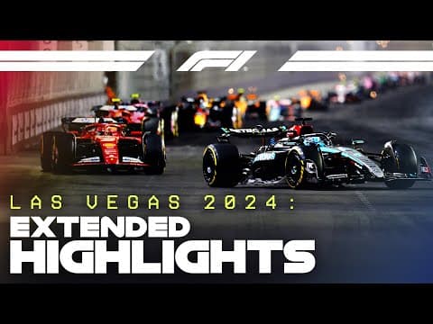 Extended Highlights | 2024 Las Vegas Grand Prix thumbnail