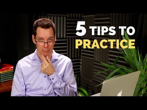 How to Practice a Speech or Presentation thumbnail