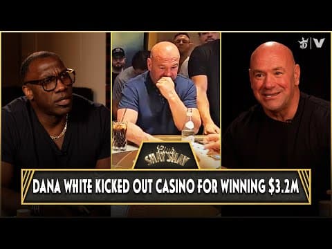 Dana White Won $3.2M At Las Vegas Casino & Got Kicked Out | CLUB SHAY SHAY thumbnail