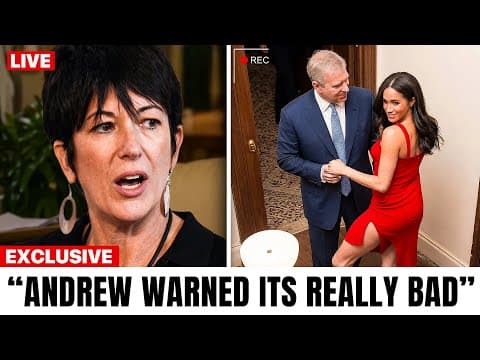 Ghislaine Maxwell FINALLY Reveals the TRUTH on Meghan,  and its DEVASTATING thumbnail