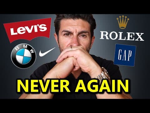 Brands I'll NEVER Buy Again thumbnail