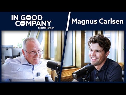 Magnus Carlsen | Podcast | In Good Company | Norges Bank Investment Management thumbnail