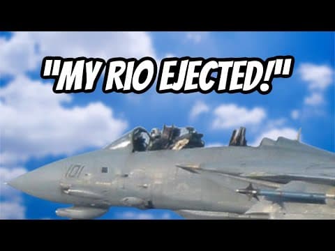 F-14 Tomcat Fam Flight Goes Very Wrong thumbnail