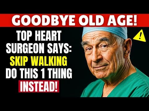Over 75? THIS 1 Exercise Is Better Than Walking — Surgeon Approved! | Senior Health Tips Wellness thumbnail