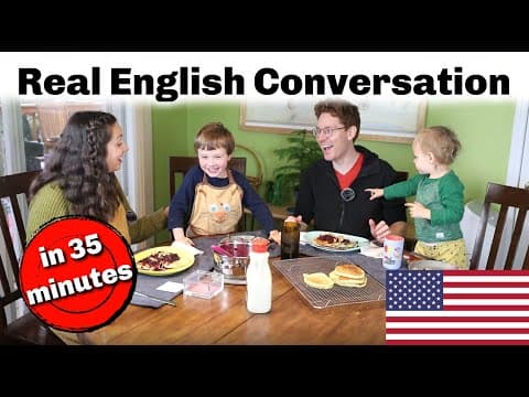 Real English Conversation: Eat With Us thumbnail