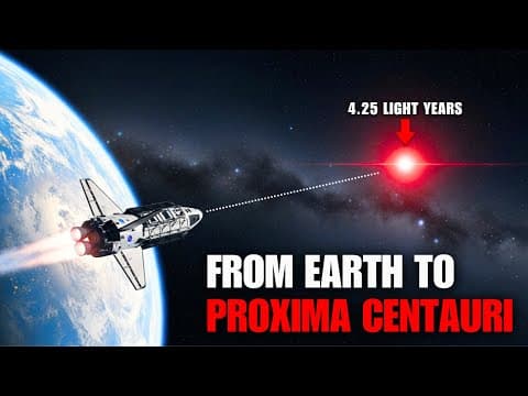 Flying From Earth to Proxima Centauri thumbnail