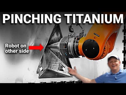 ROBOFORMING: The Future of Metalworking? (I Had NO IDEA This Was Possible) - Smarter Every Day 290 thumbnail