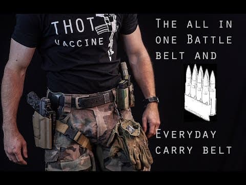 The battle belt / edc belt all in one. The Emissary belt thumbnail