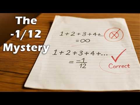 Is The Sum Of All Positive Numbers Really -1/12? thumbnail